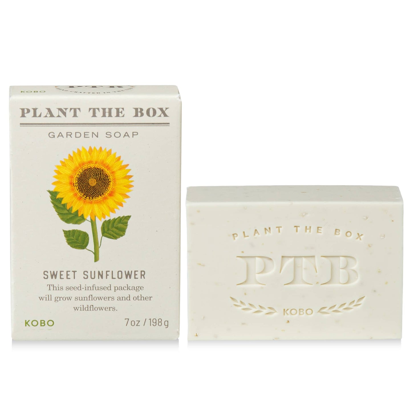 Sweet Sunflower - Plant the Box Bar Soap - 7oz