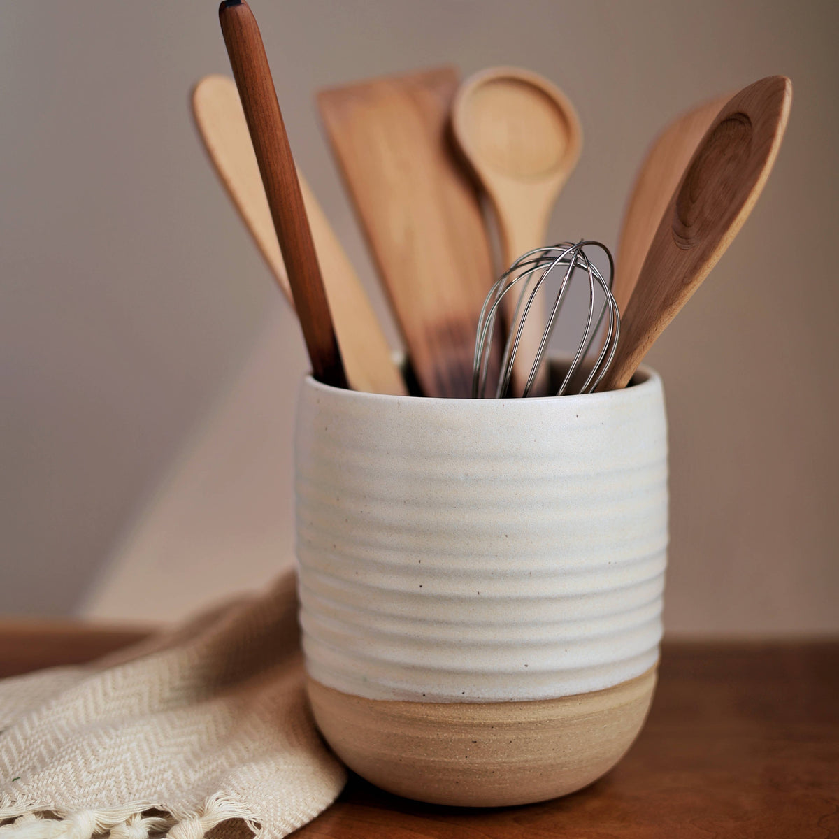 Utility Crock in Cream