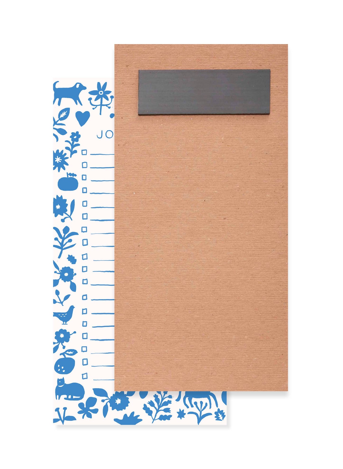 Blue Folk Notepad