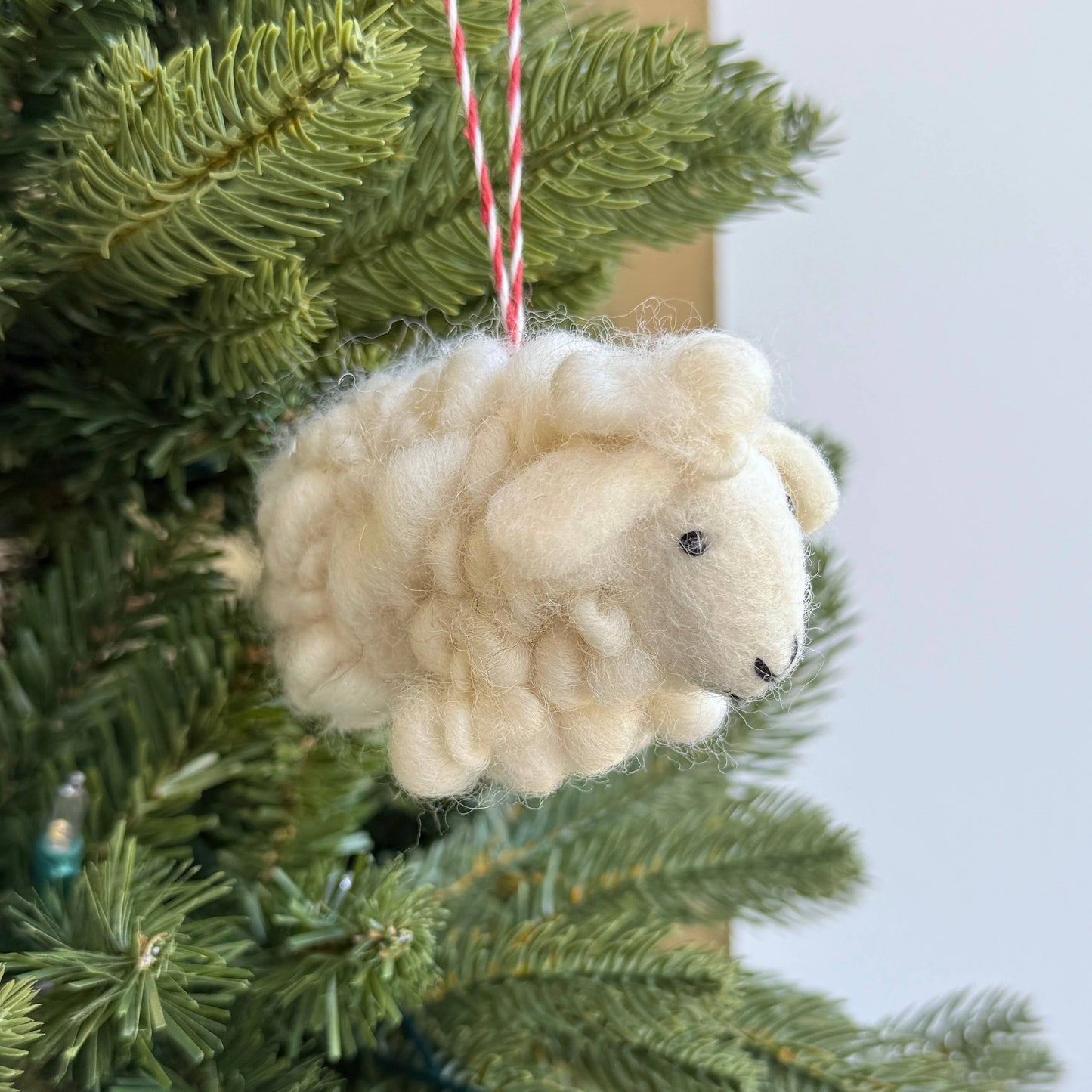 Sheep Felt Ornament