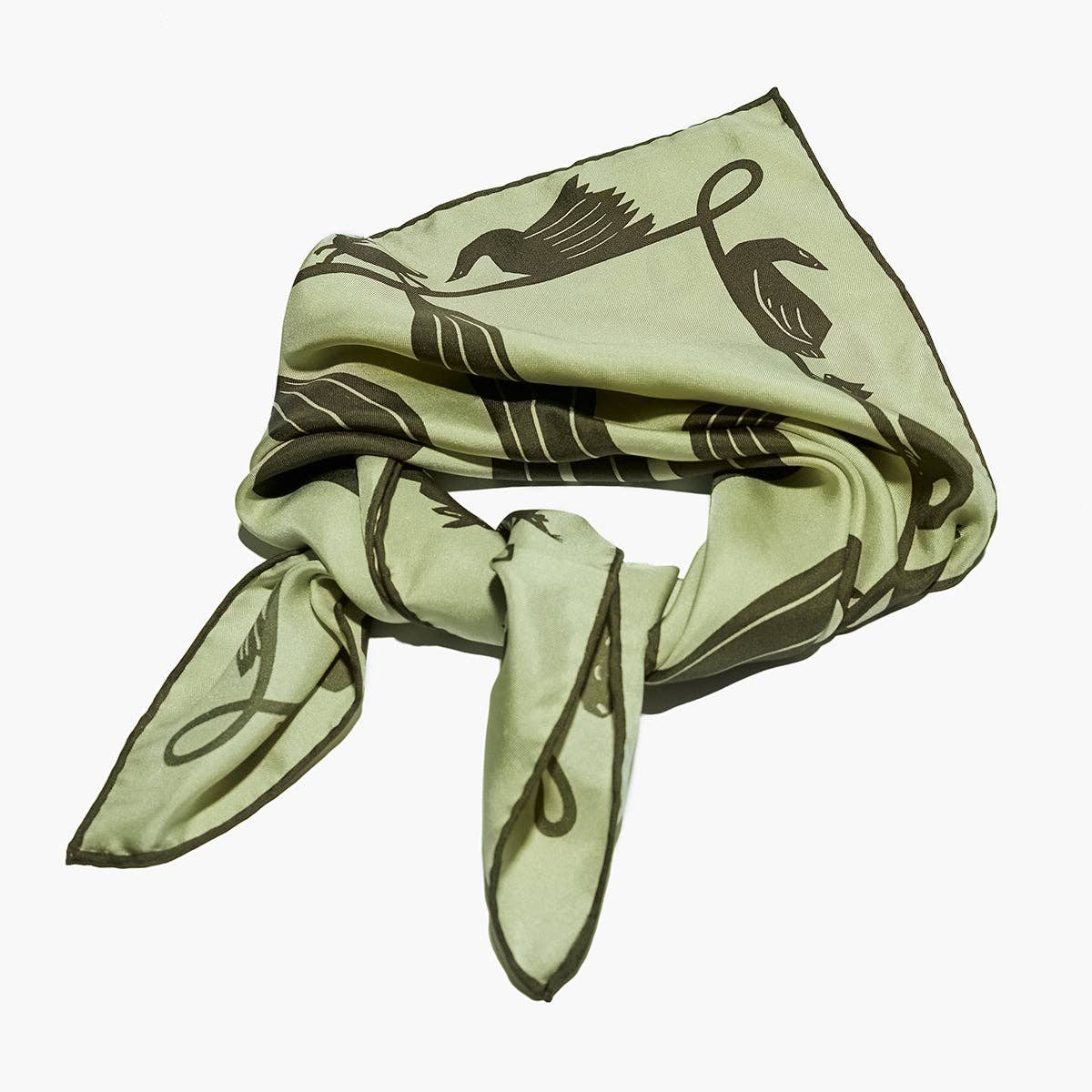 Winona Irene Artichoke Silk Scarf