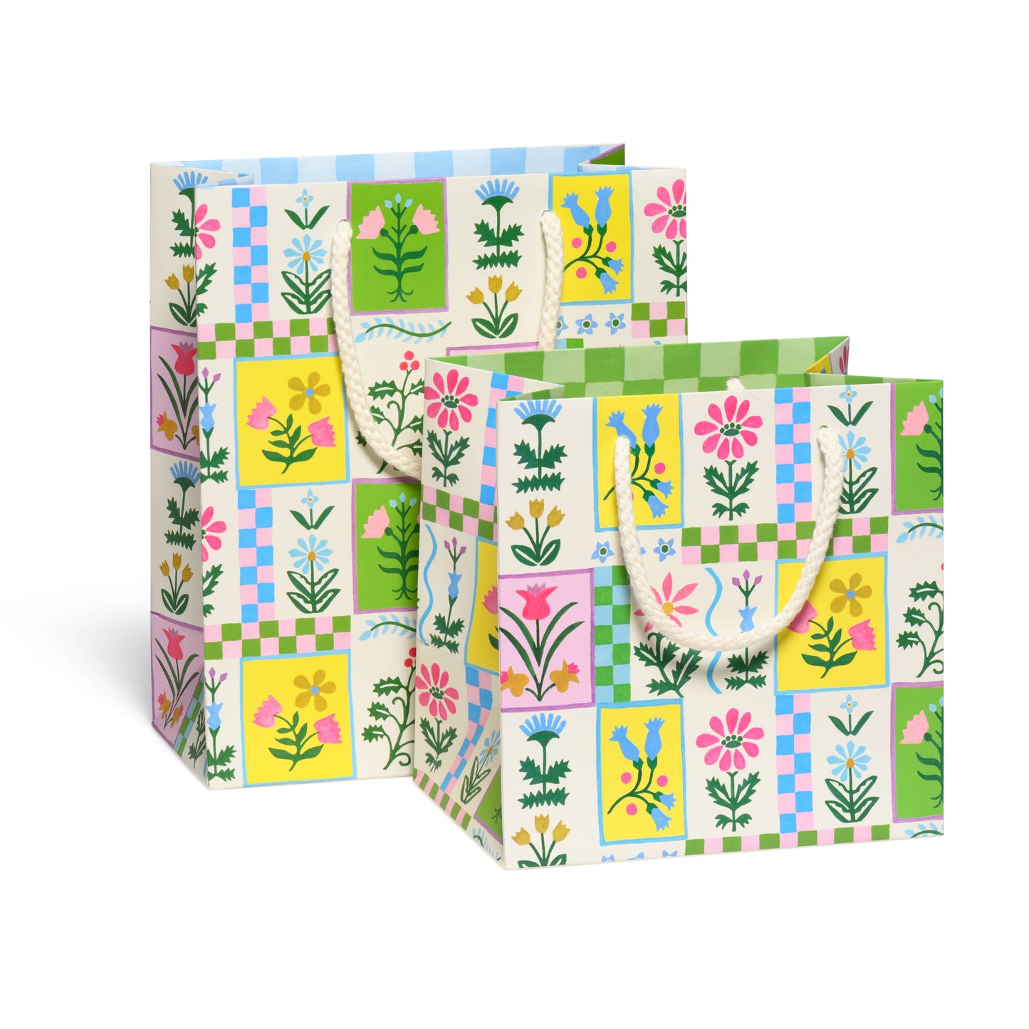 Retro Flower gift bags