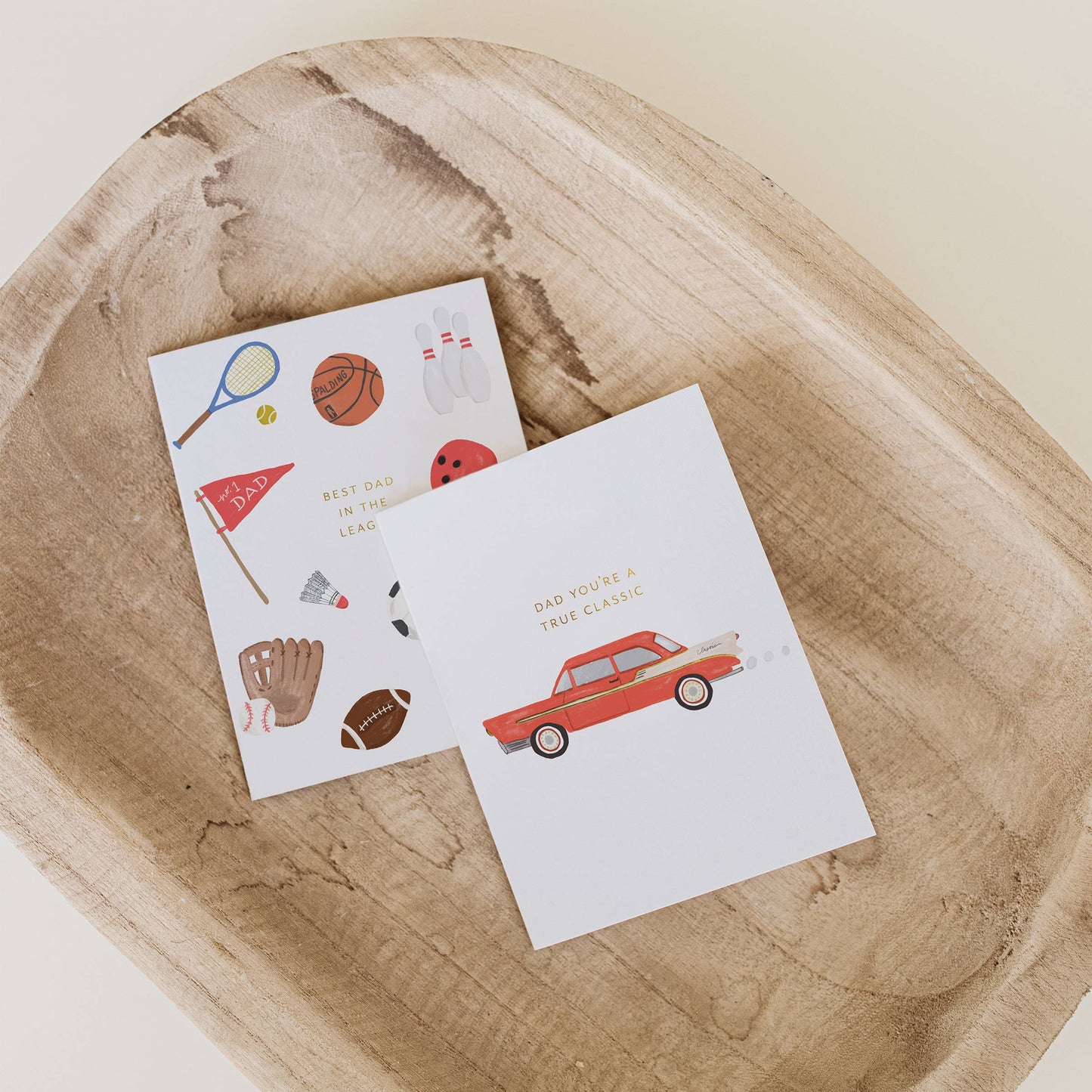 Dad Classic Car Father's Day Card