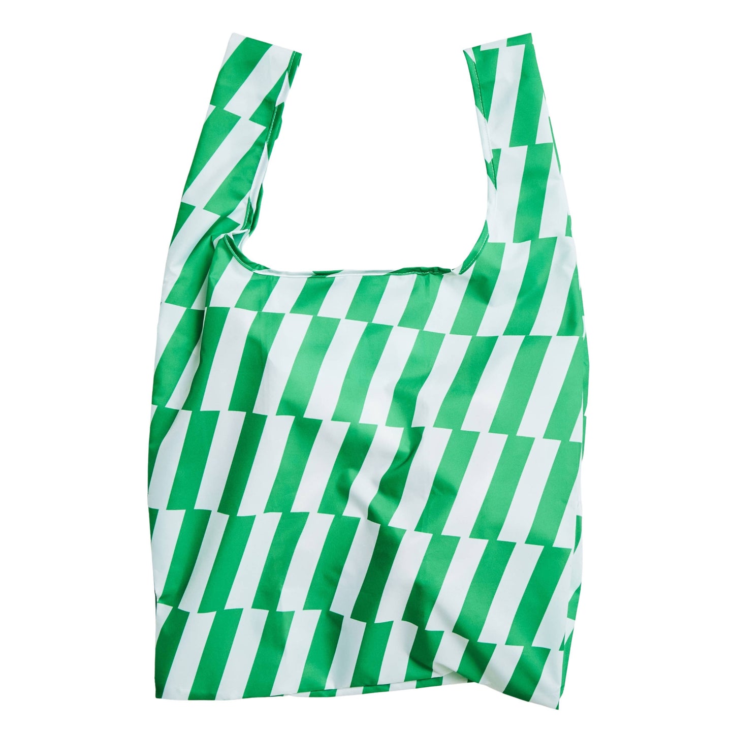 Kelly Green Bars Reusable Eco Friendly Tote Bag