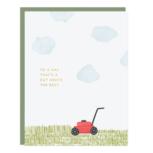 Dad Mower Father's Day Card