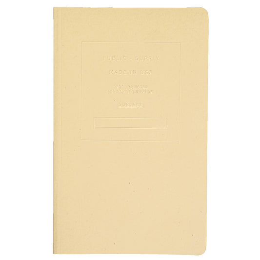 Public - Supply Embossed Pocket Notebook