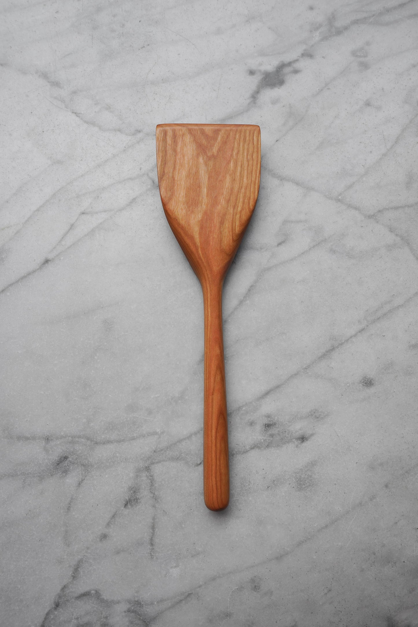 Wide Flipper Spatula - Cherry Wood   