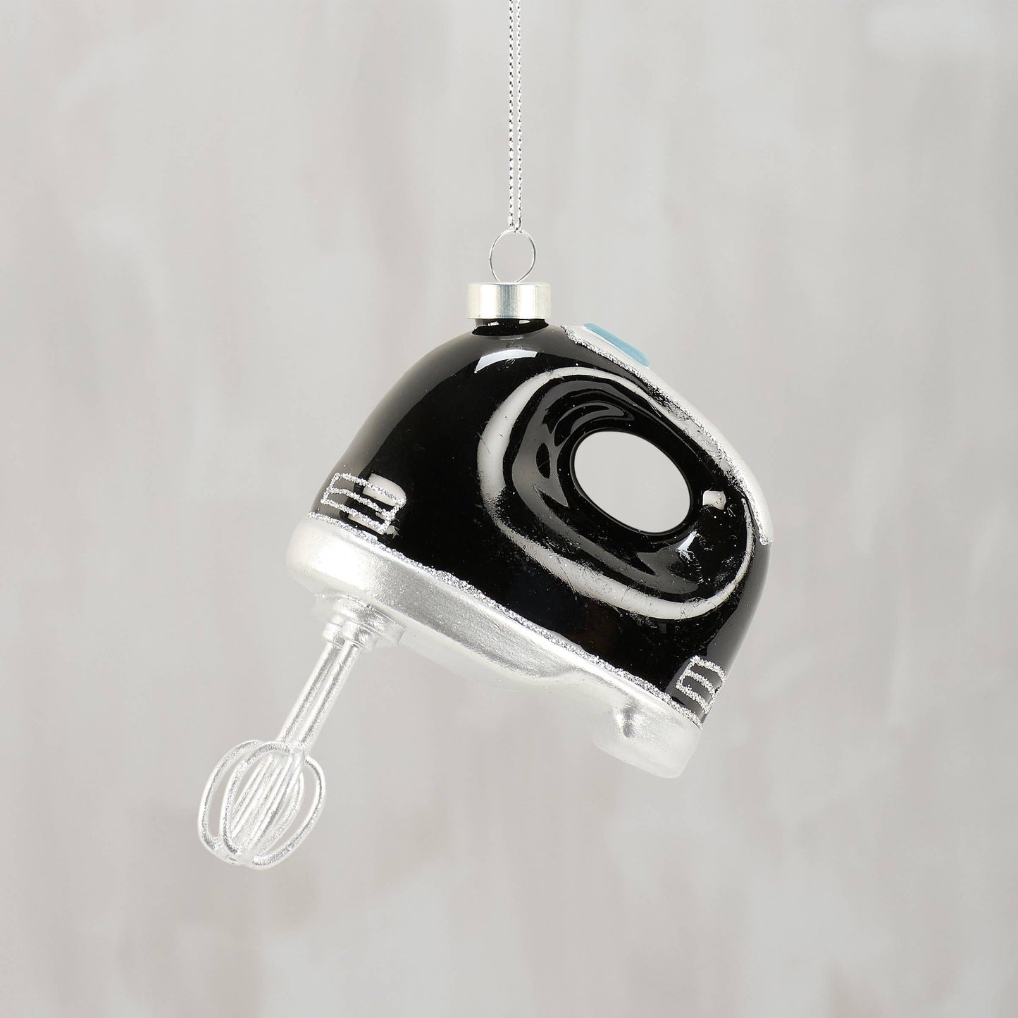 Hand Mixer Glass Ornament