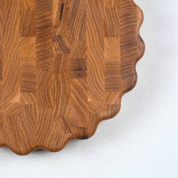 Wavy Edge Butcher Block