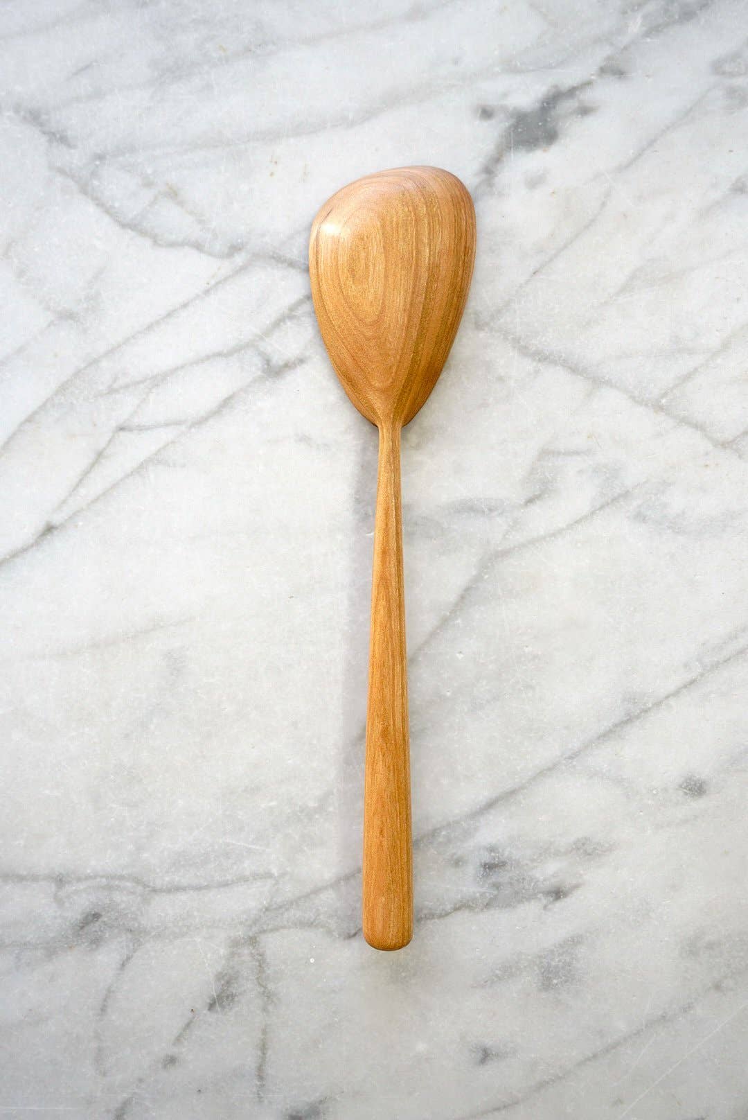 Modern Cooking Spoon - Cherry Wood 