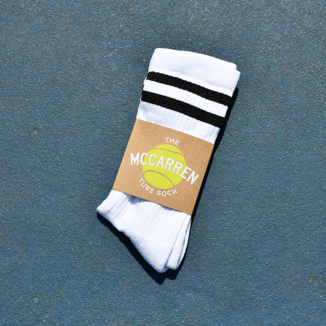 The McCarren Upcycled Cotton Tube Sock