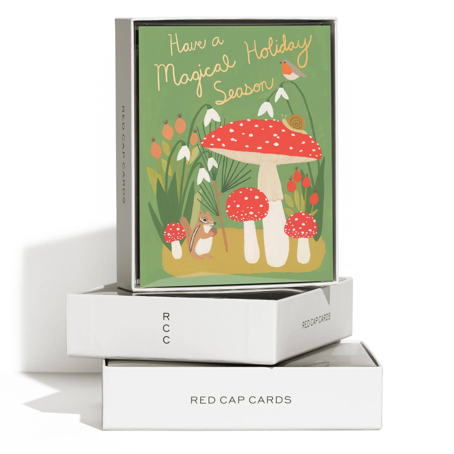 Forest Critters Holiday Greeting Card Boxed Set