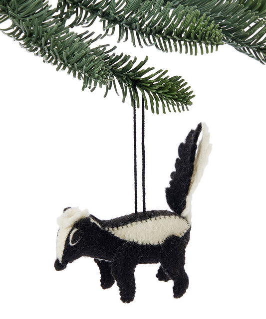 Skunk Ornament