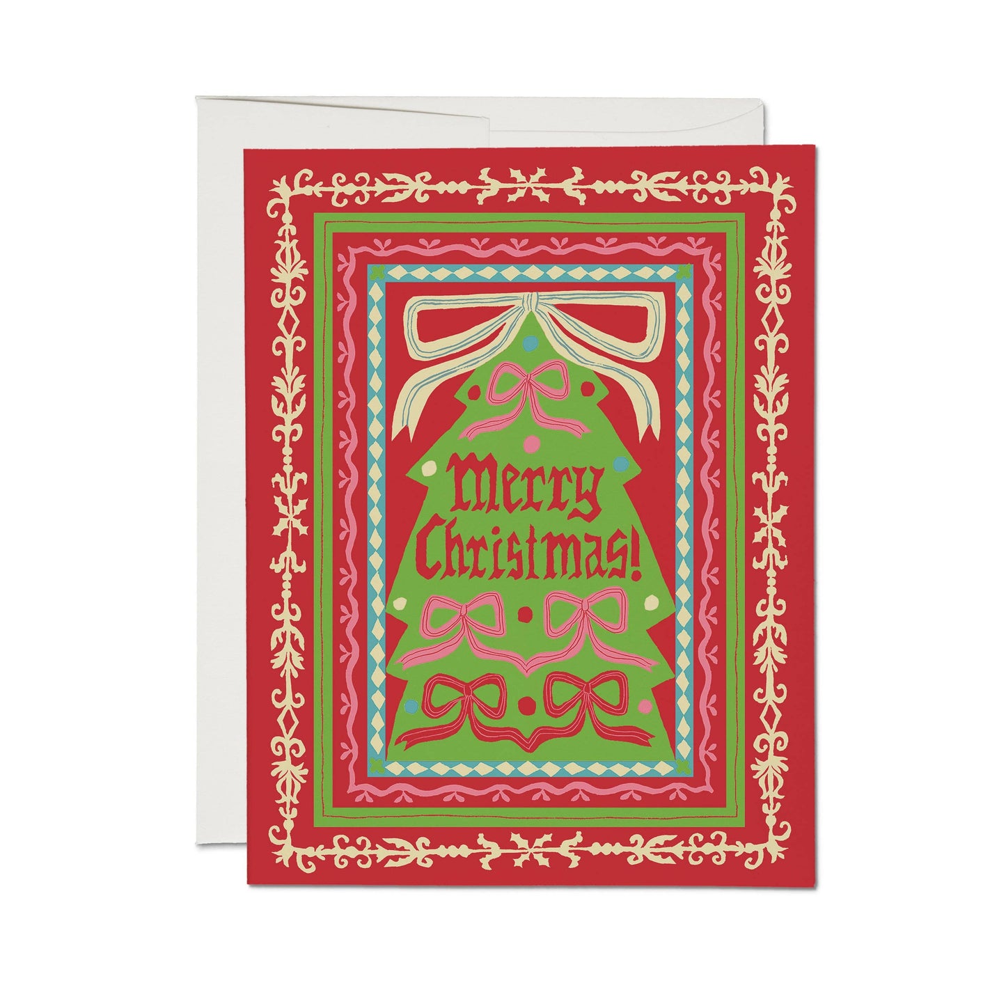 Christmas Stamp Holiday Greeting Card