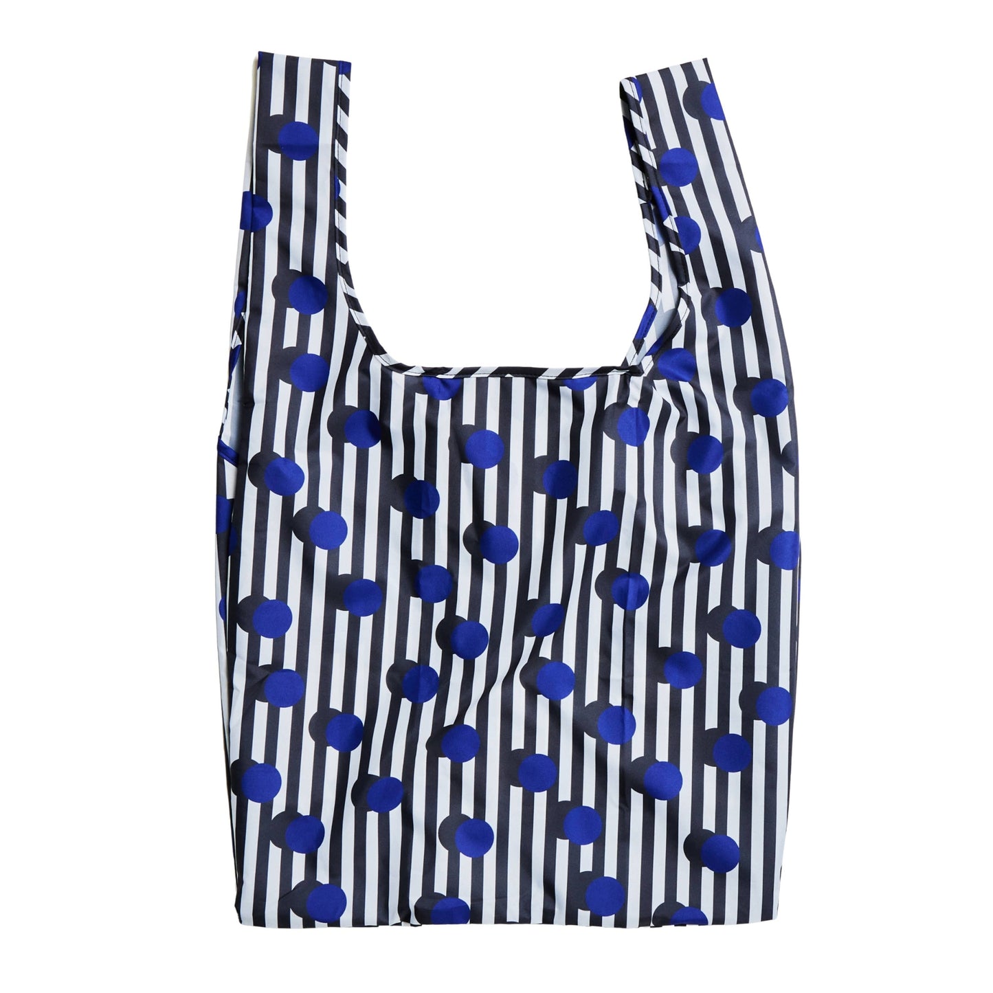 Polkastripe Pattern Reusable Eco-Friendly Tote Bag