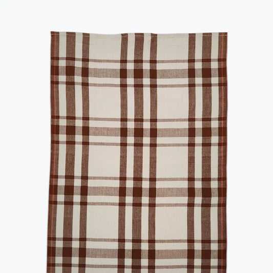 Plaid Cotton Tea Towel
