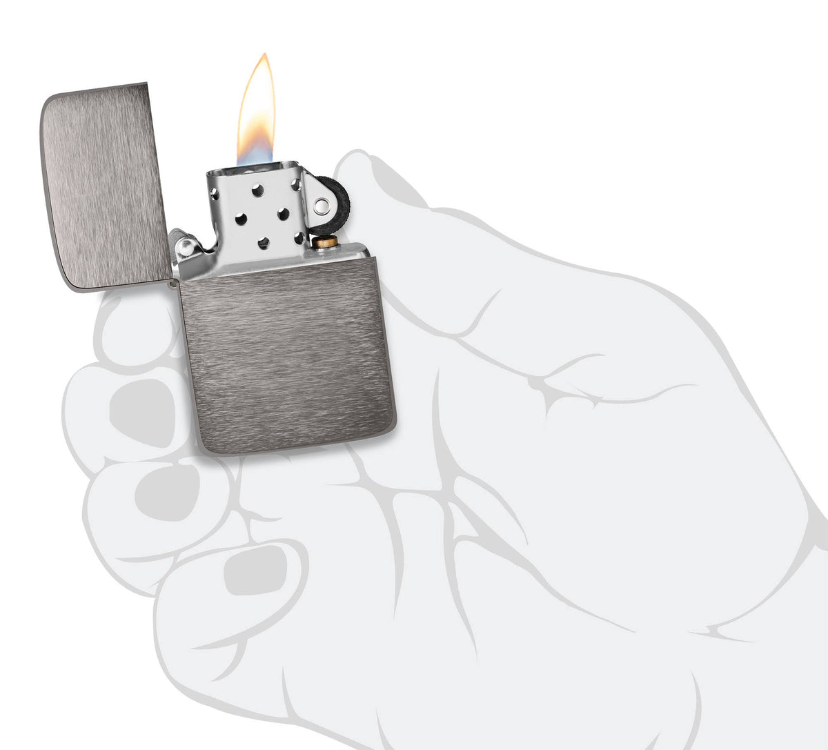 Zippo 1941 Replica Black Ice® Windproof Lighter