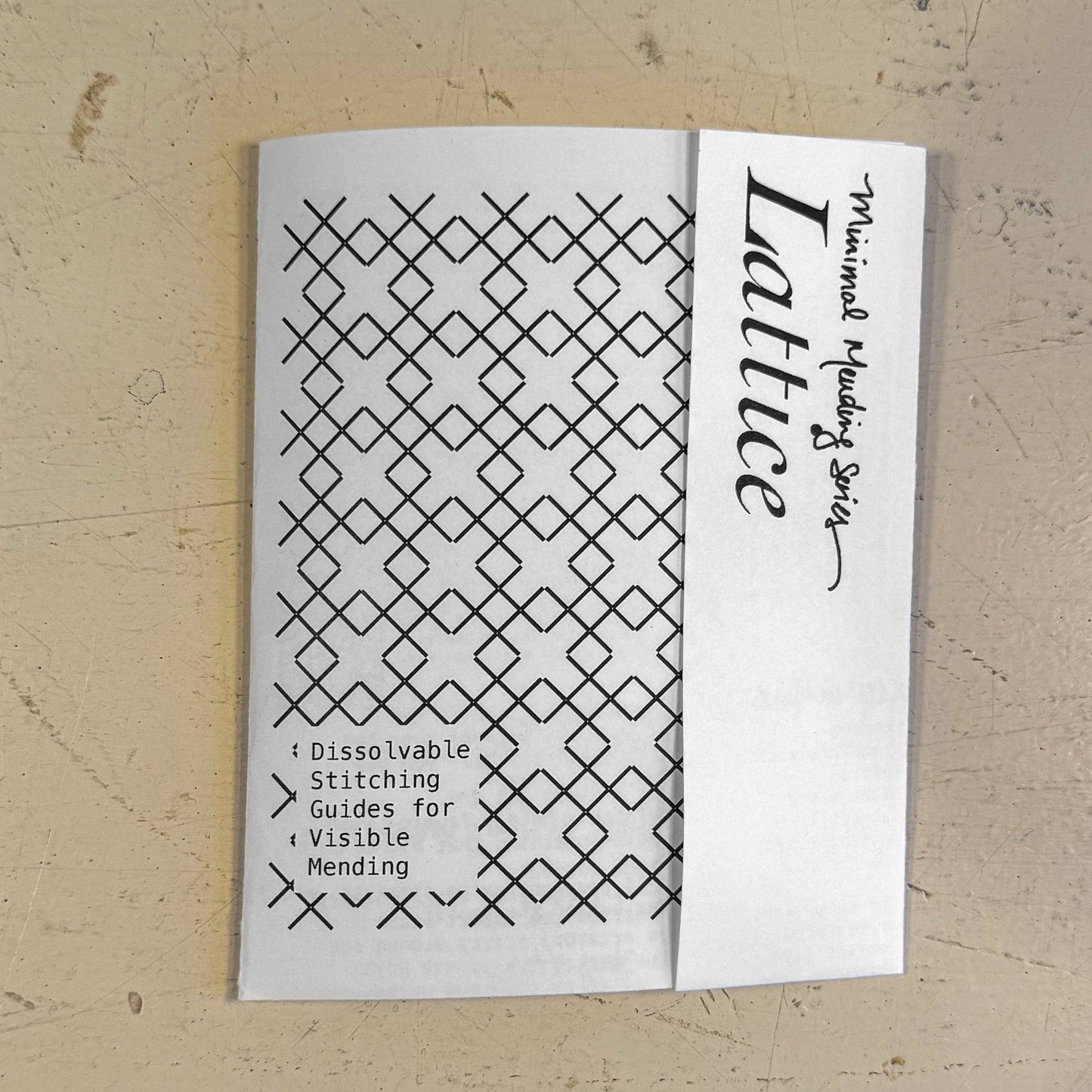 Lattice - Minimal Mending + Embellishment Transfer