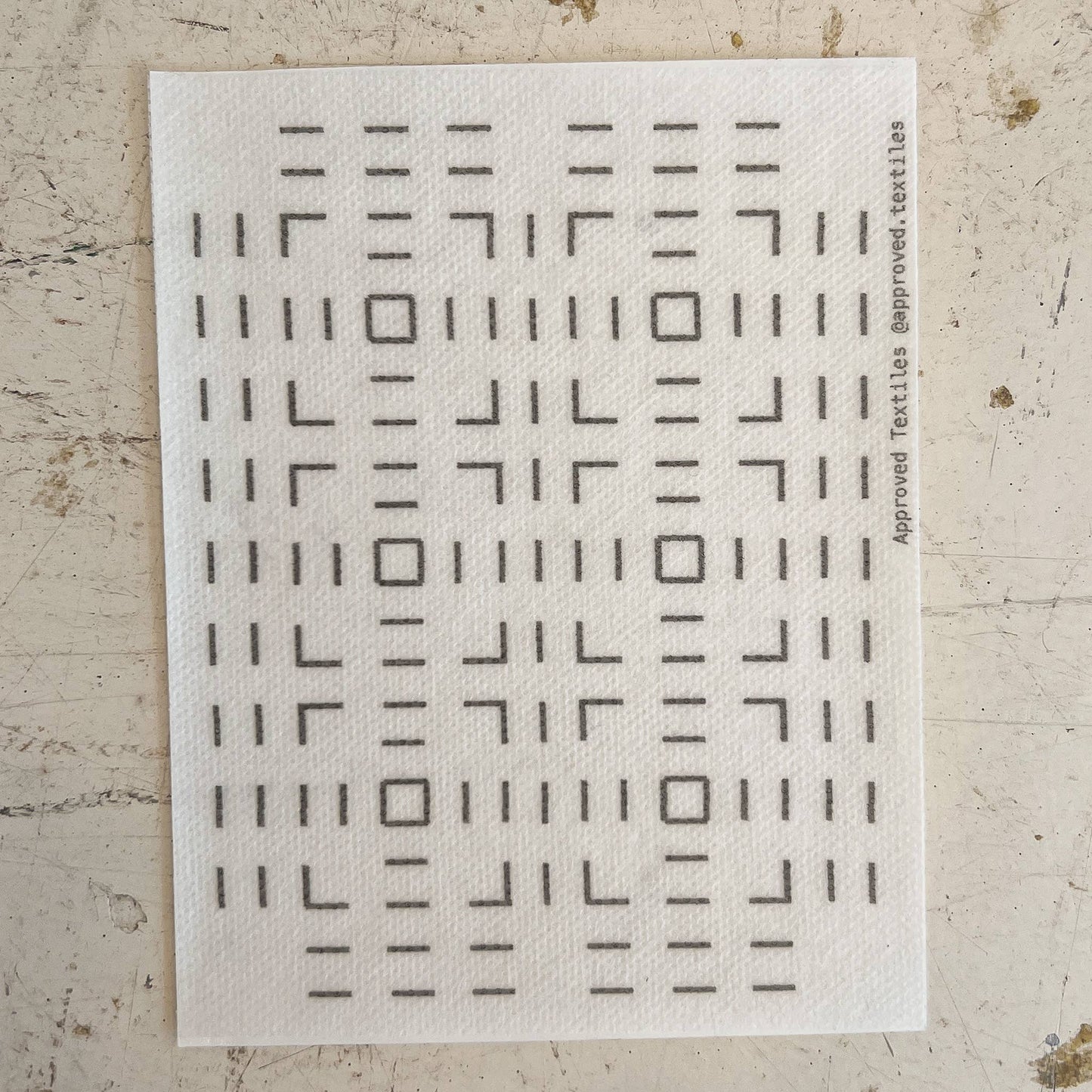 Large Squares - Minimal Mending + Embellishment Transfer