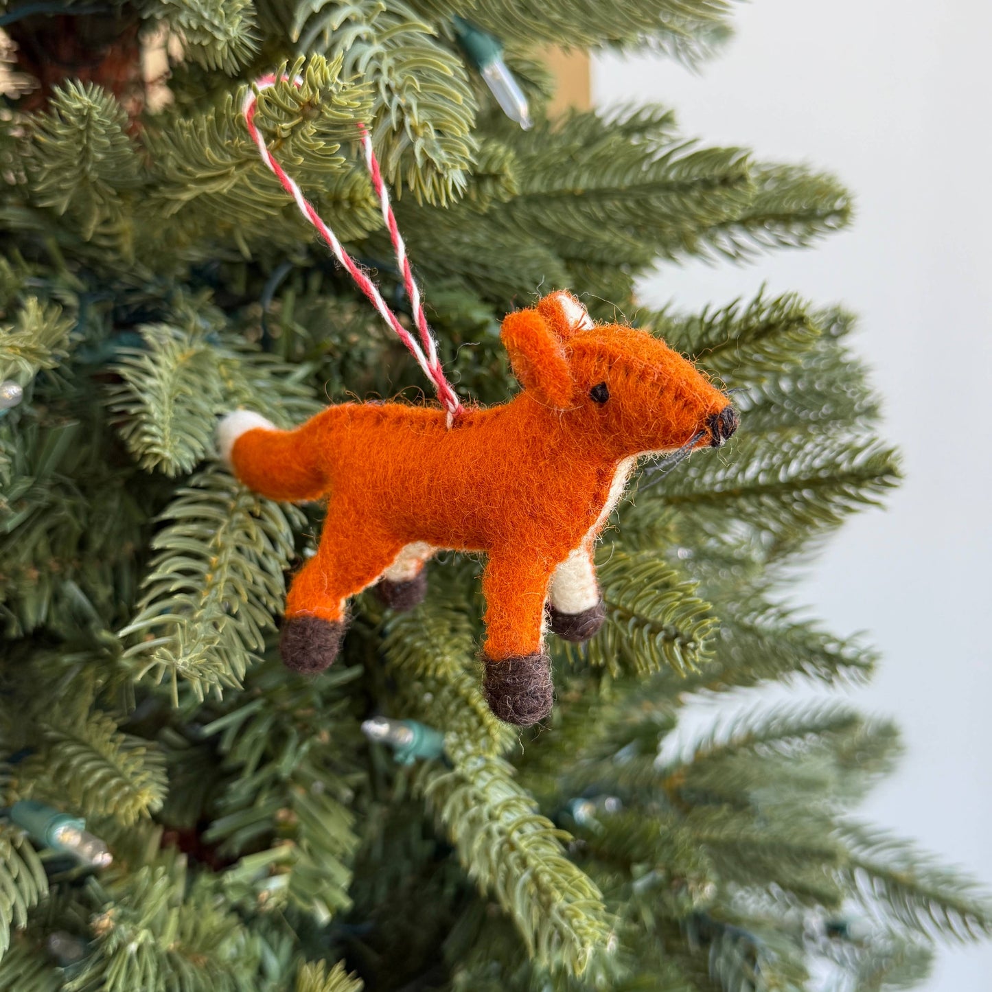 Fox Felt Ornament