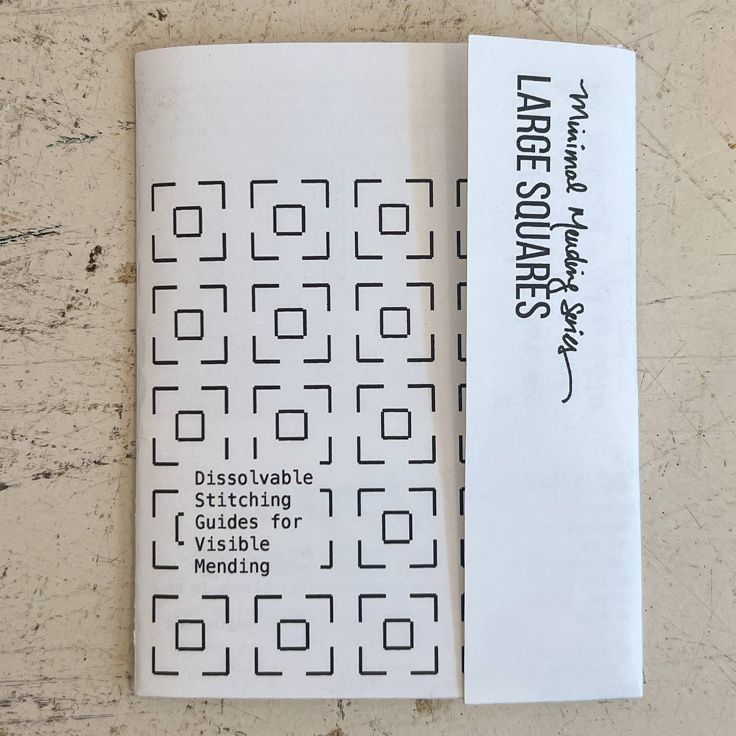 Large Squares - Minimal Mending + Embellishment Transfer