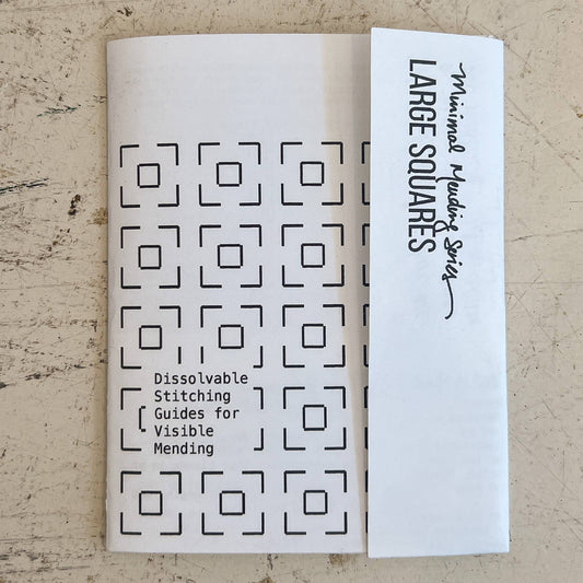 Large Squares - Minimal Mending + Embellishment Transfer