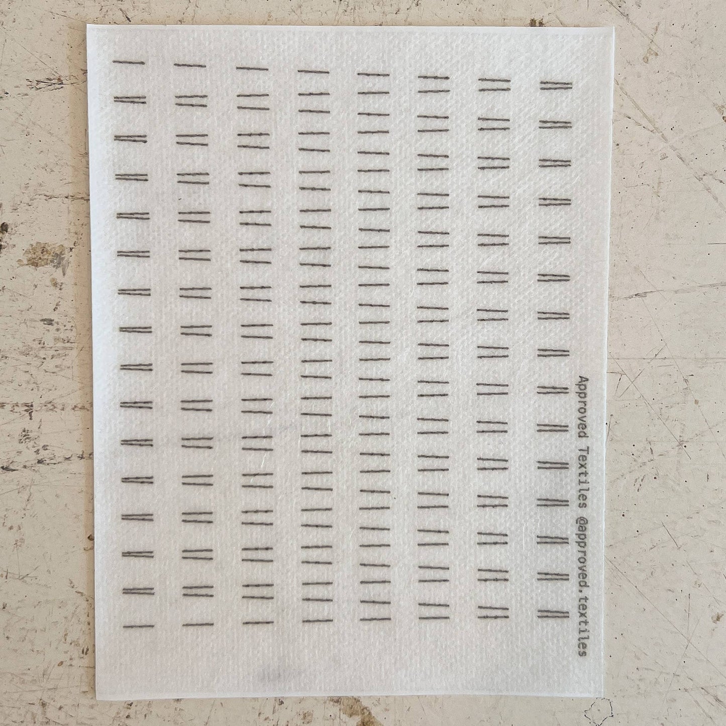 Angles - Minimal Mending + Embellishment Transfer