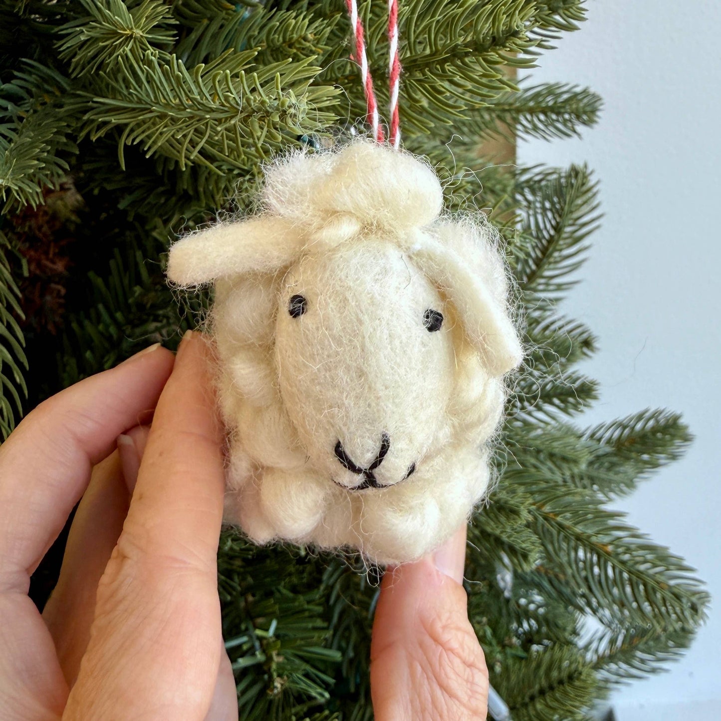 Sheep Felt Ornament