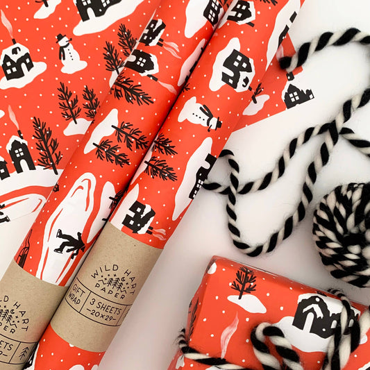 Holiday Village Wrap