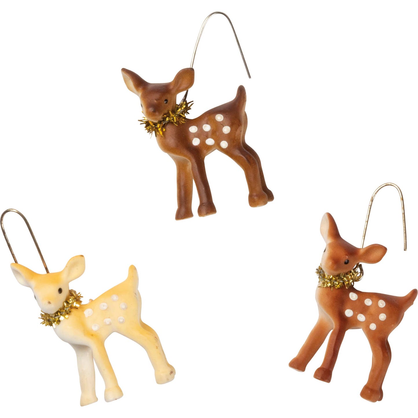 Fawn Ornament Set