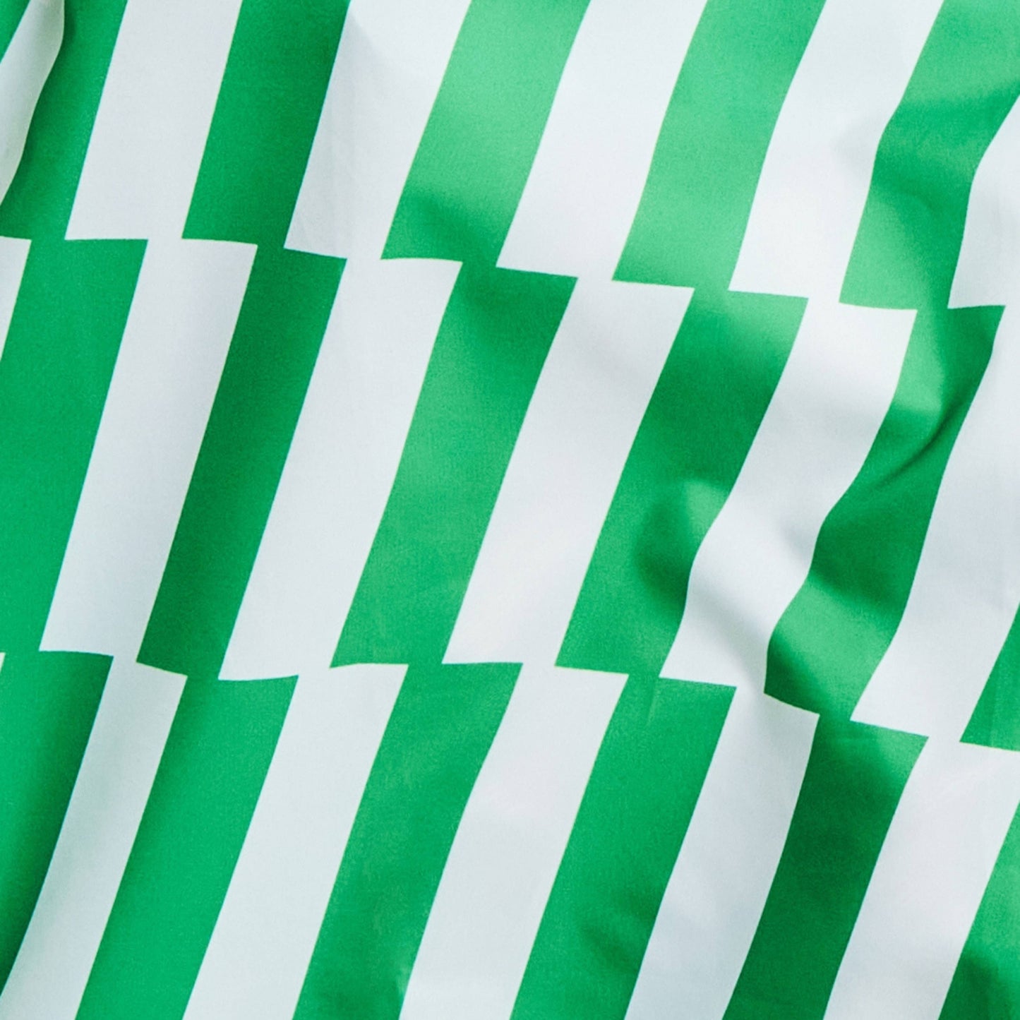 Kelly Green Bars Reusable Eco Friendly Tote Bag