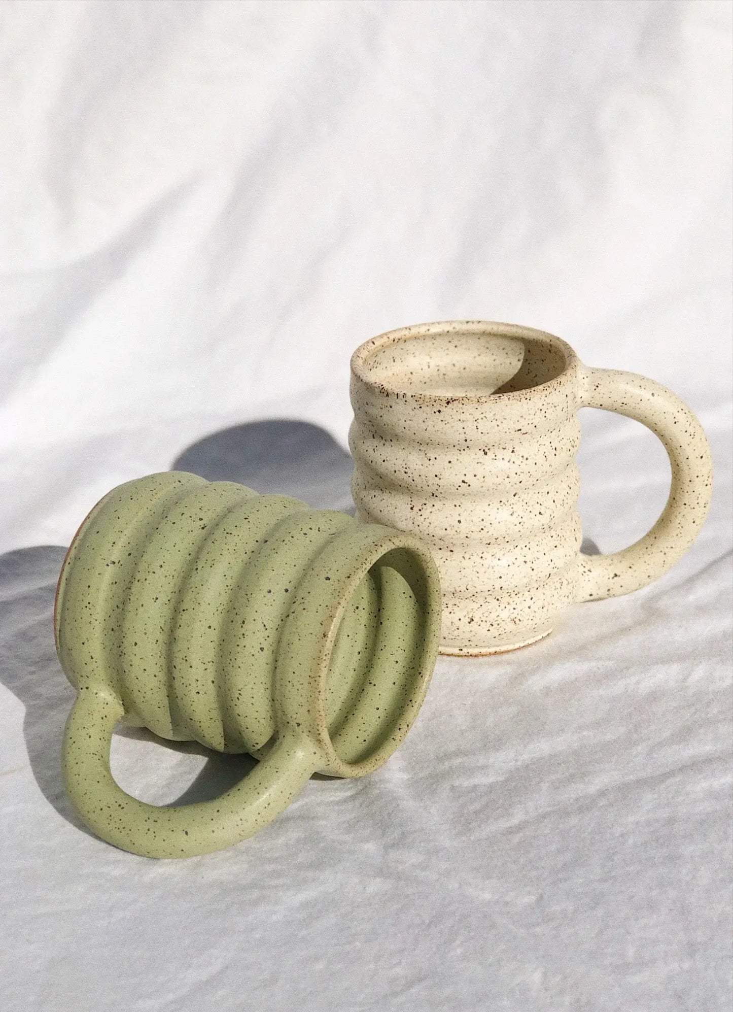 Tall Wavy Mug
