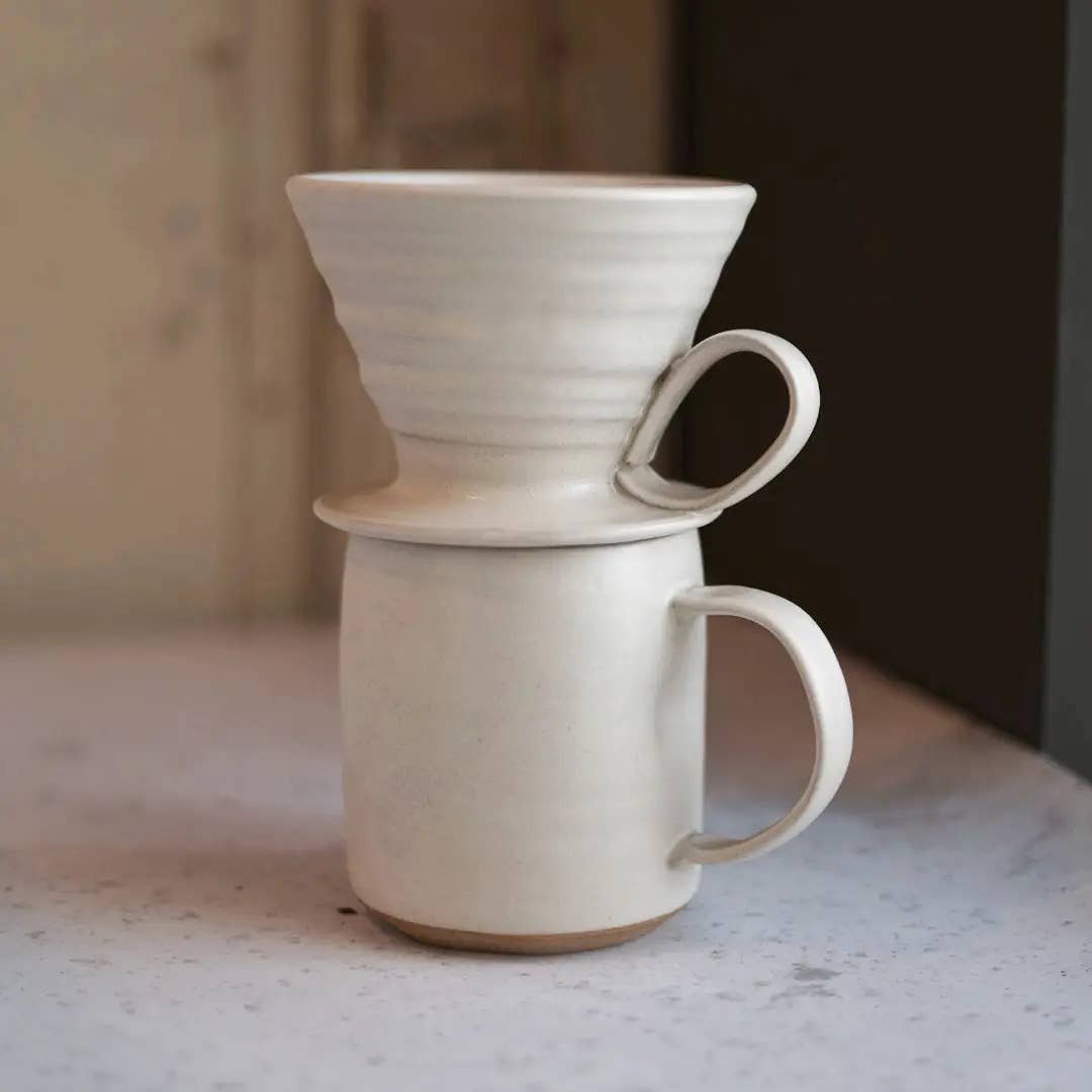 Handmade Ceramic V60 Coffee Dripper