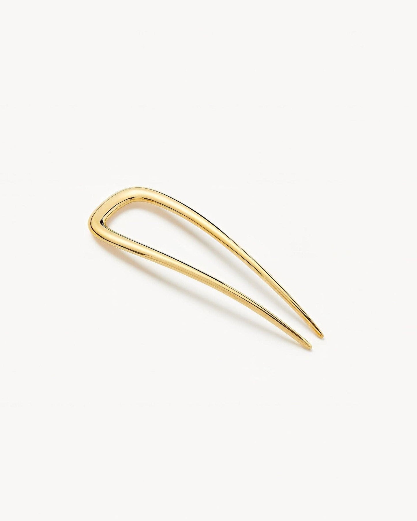 Petite French Hair Pin in Gold