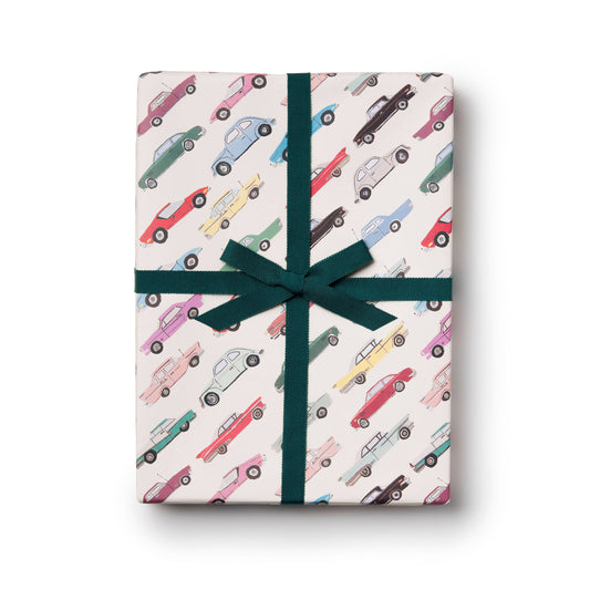 Cars wrapping paper