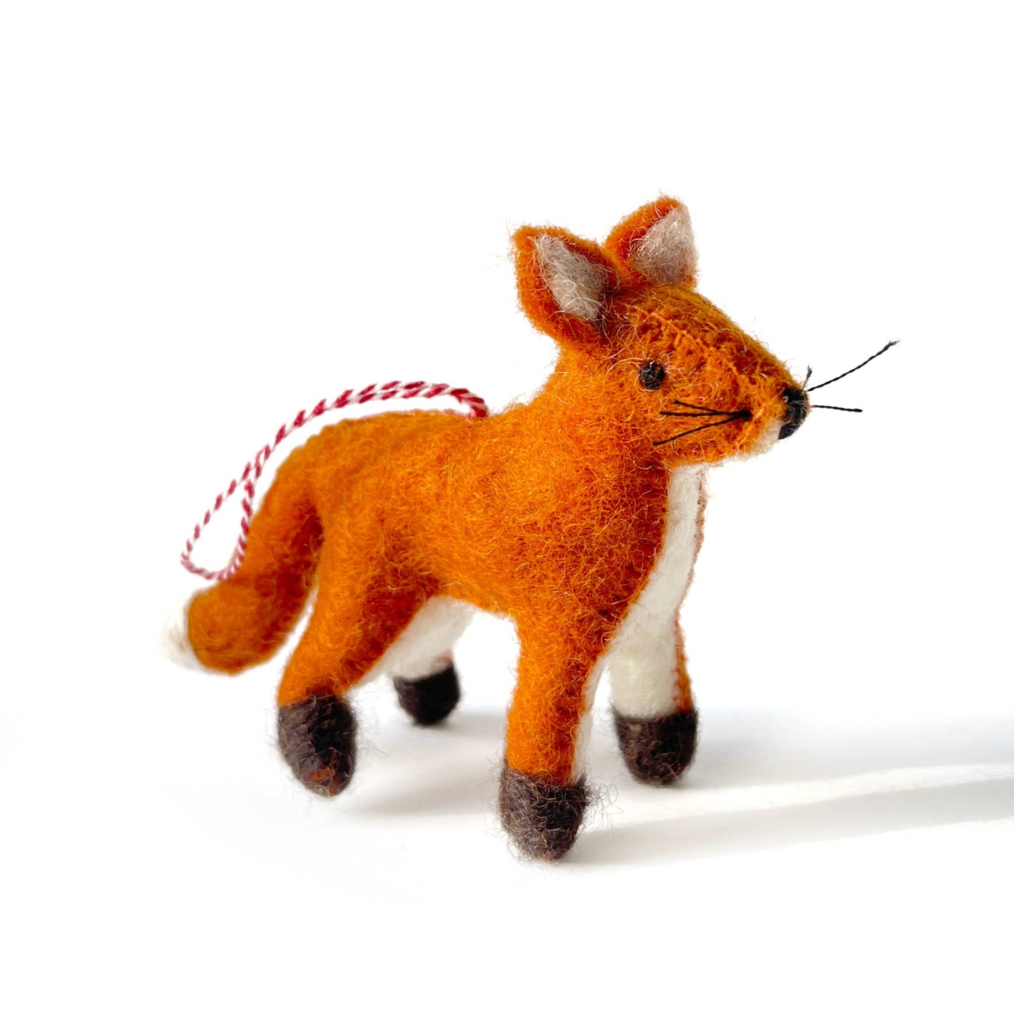 Fox Felt Ornament