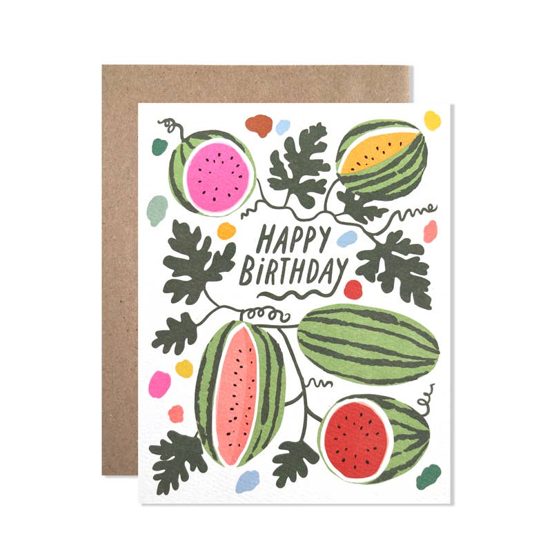 Birthday Watermelon Card