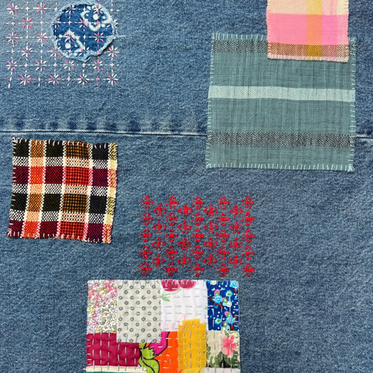 Tattoo Your Denim: Visible Mending Workshop w/ Jess & SB - 3/26/26 Ticket