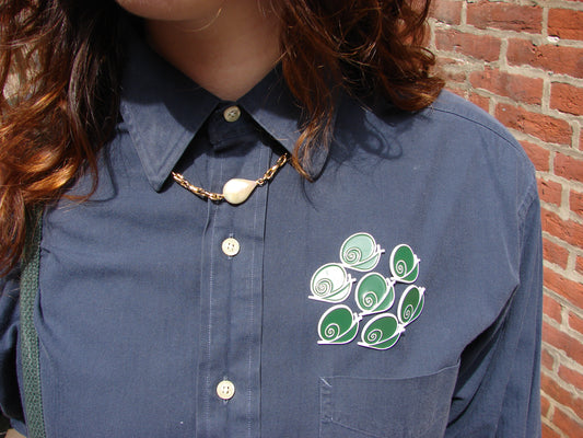 Snail Soft Enamel Pin