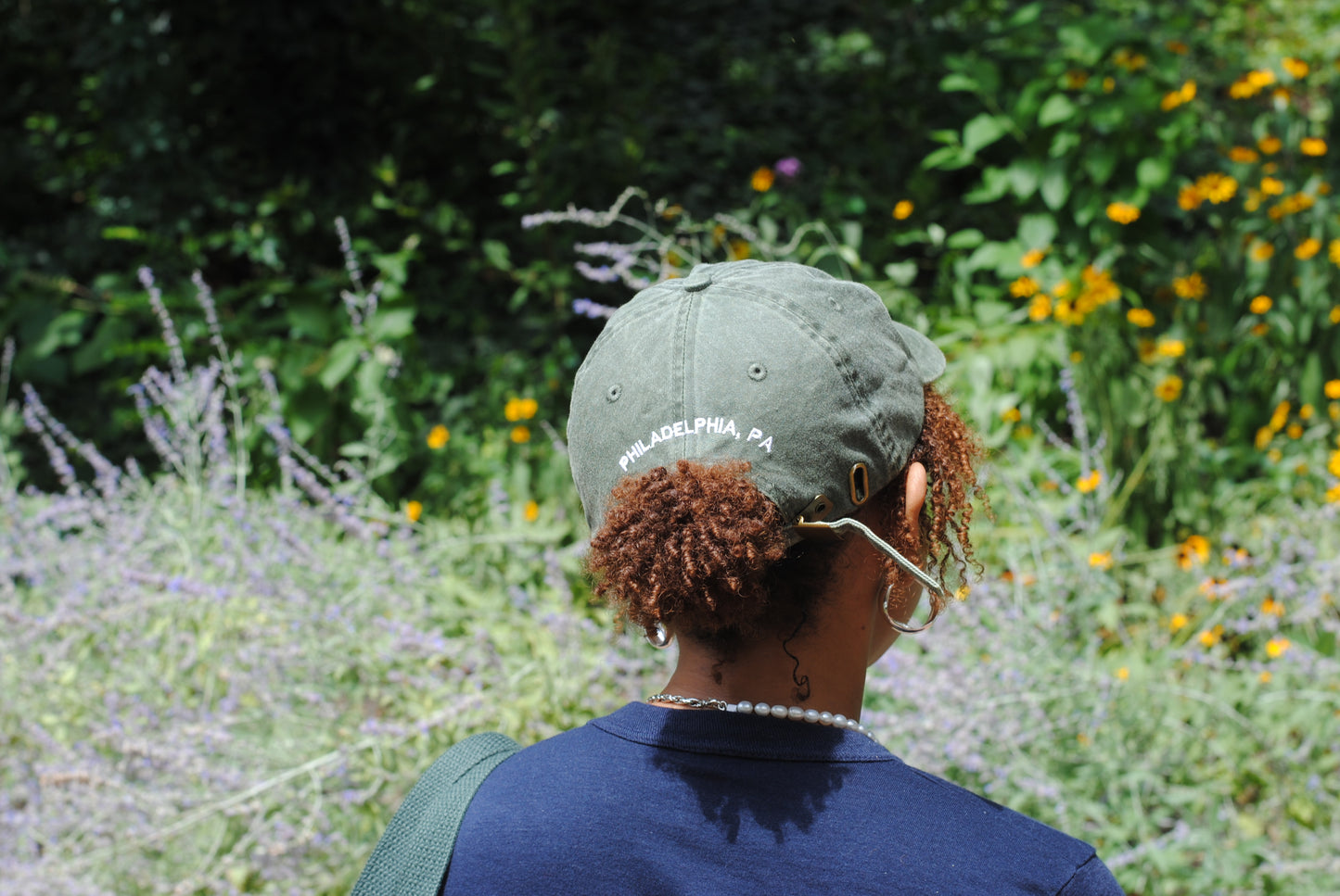Snail Vintage Wash Green Dad Hat