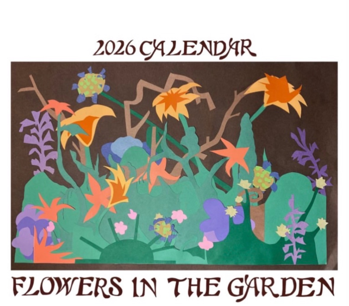 Flowers in the Garden 2026 Calendar