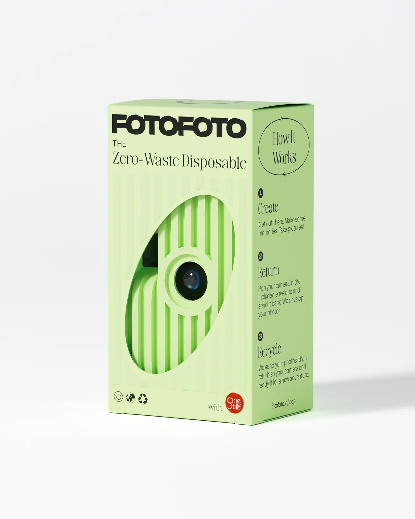 Fotofoto Sustainable Disposable Camera