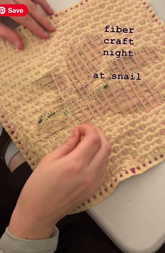 Fiber Craft Night w/ Jess & SB Thursday, March 19th Free RSVP
