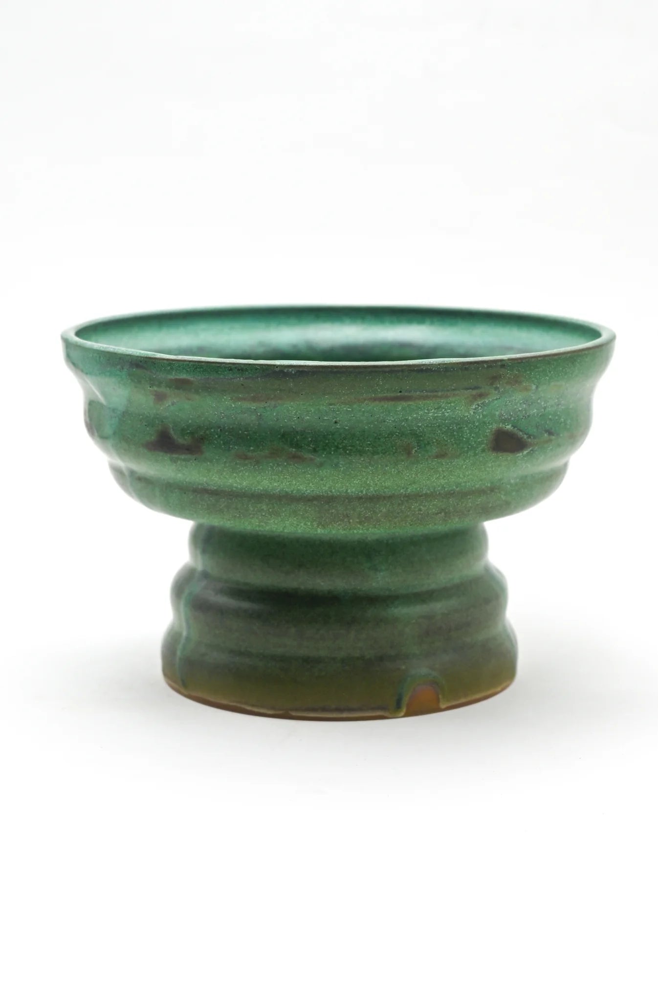 Green Bubble Ikebana Vase