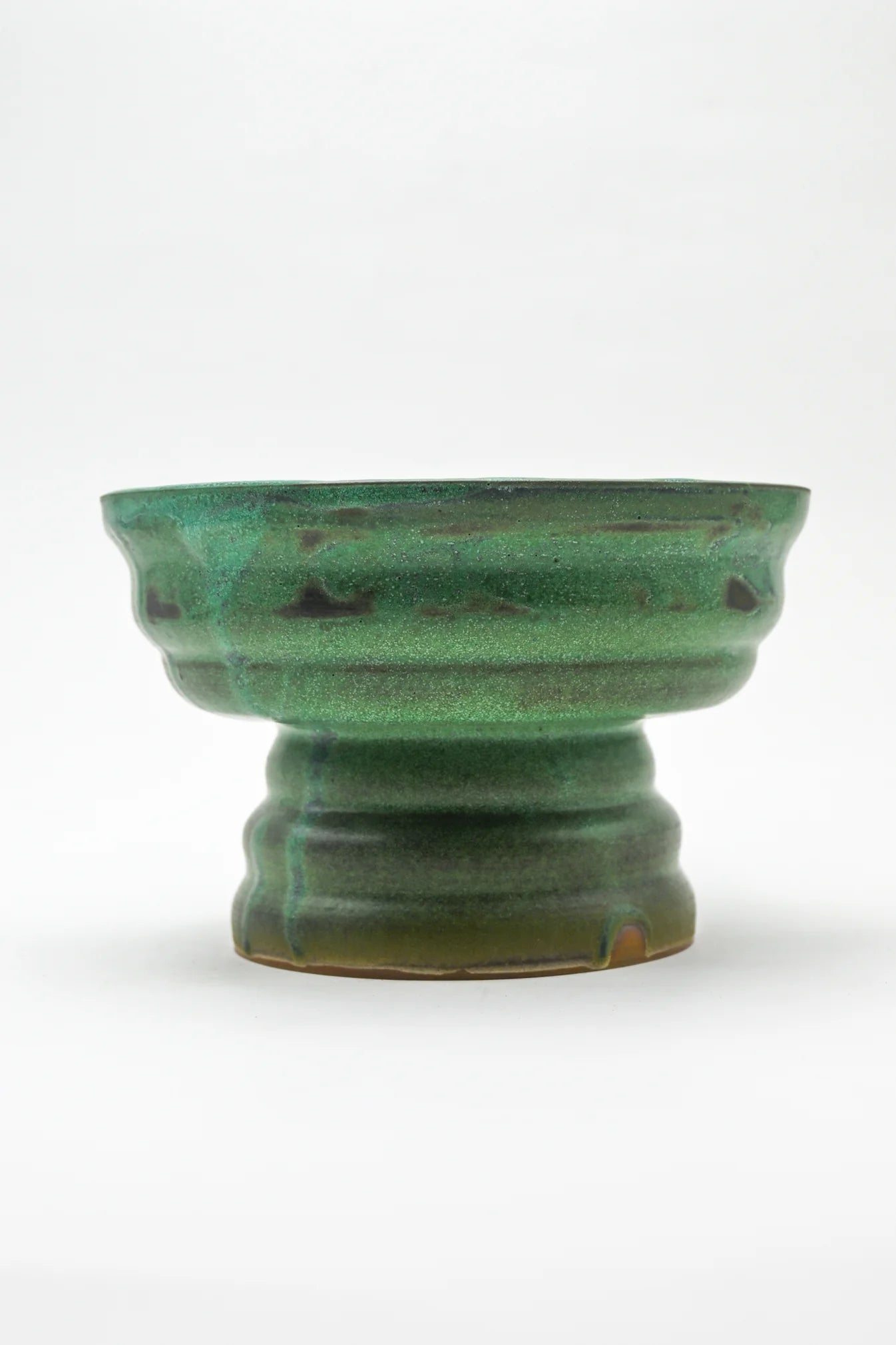 Green Bubble Ikebana Vase