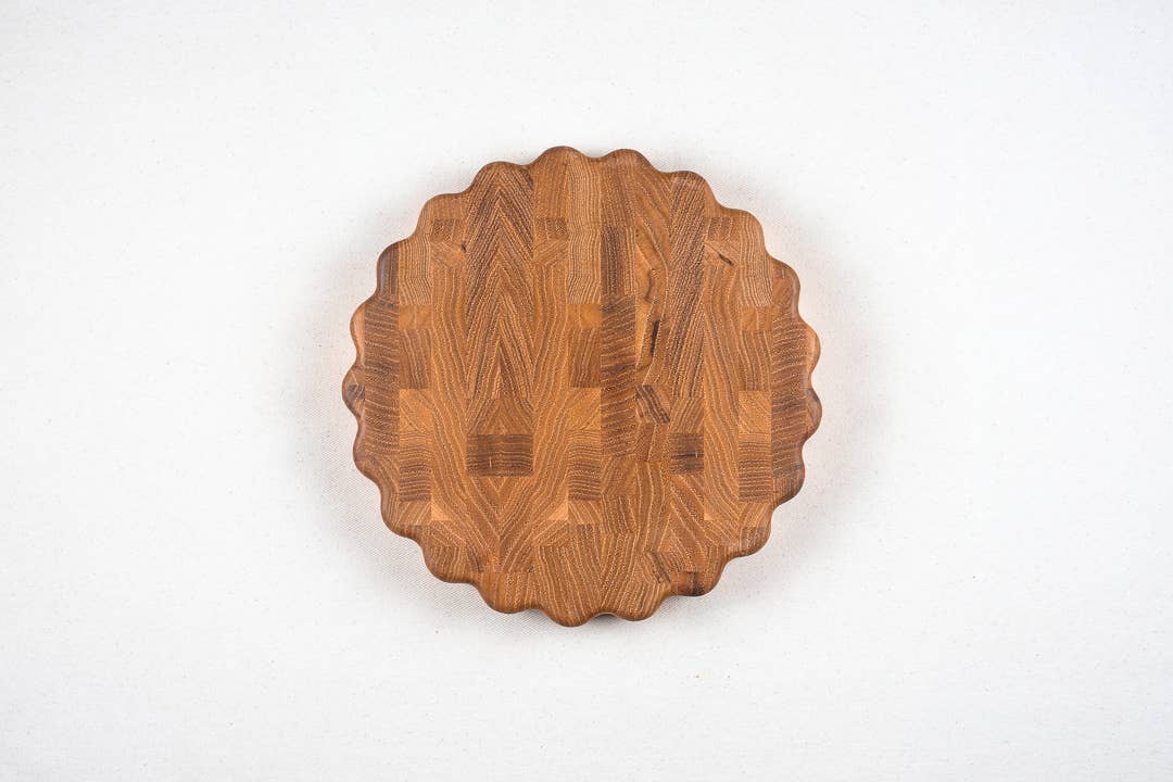 Wavy Edge Butcher Block