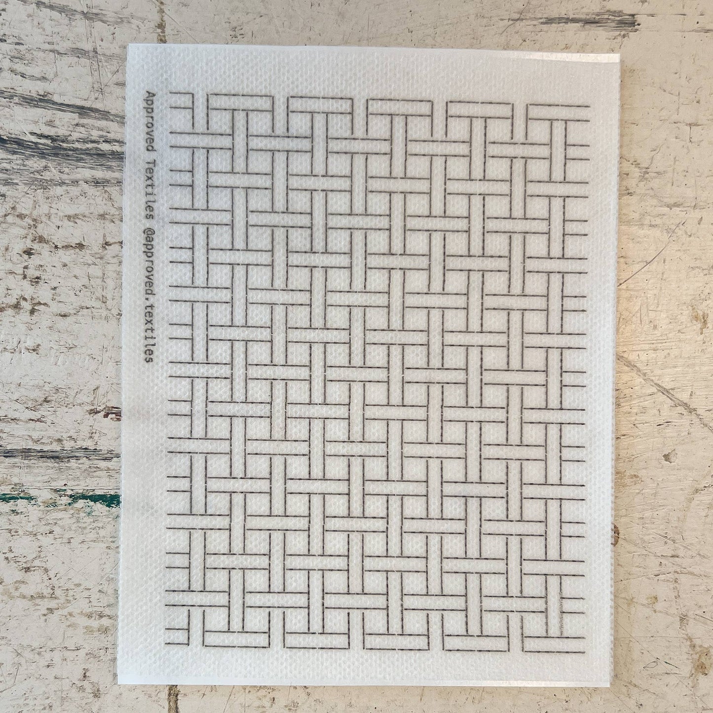 Parquet - Minimal Mending + Embellishment Transfer