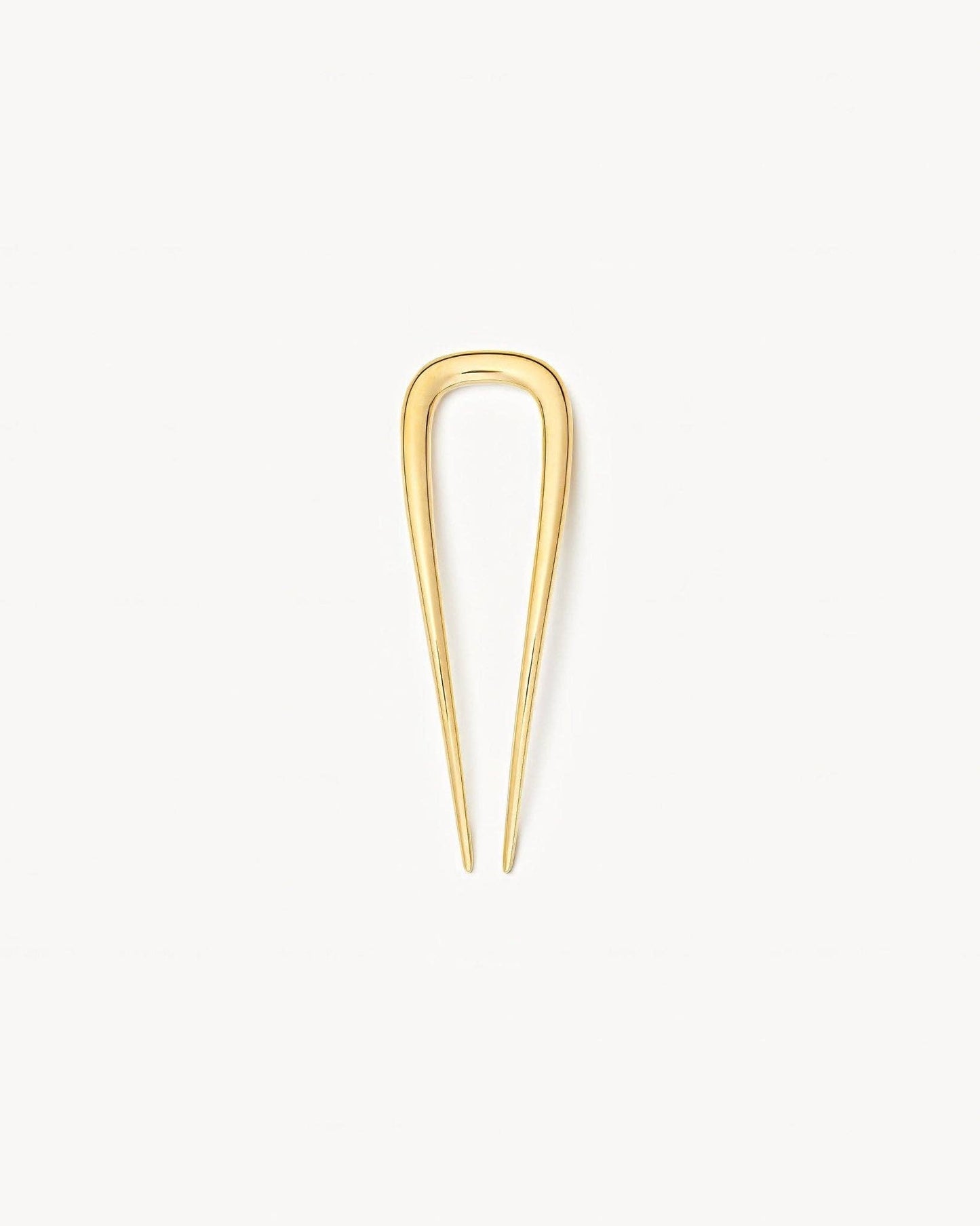 Petite French Hair Pin in Gold
