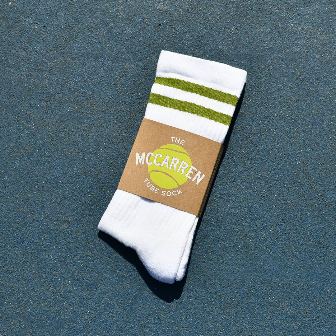 The McCarren Upcycled Cotton Tube Sock