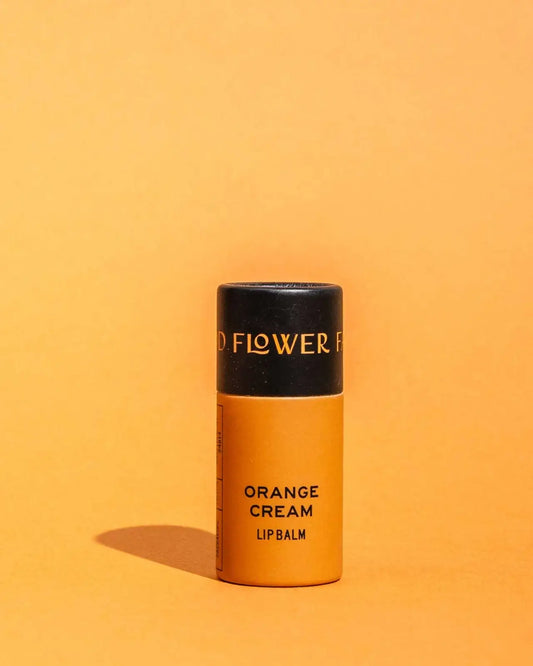 Orange Cream Organic Lip Balm in Eco Tube